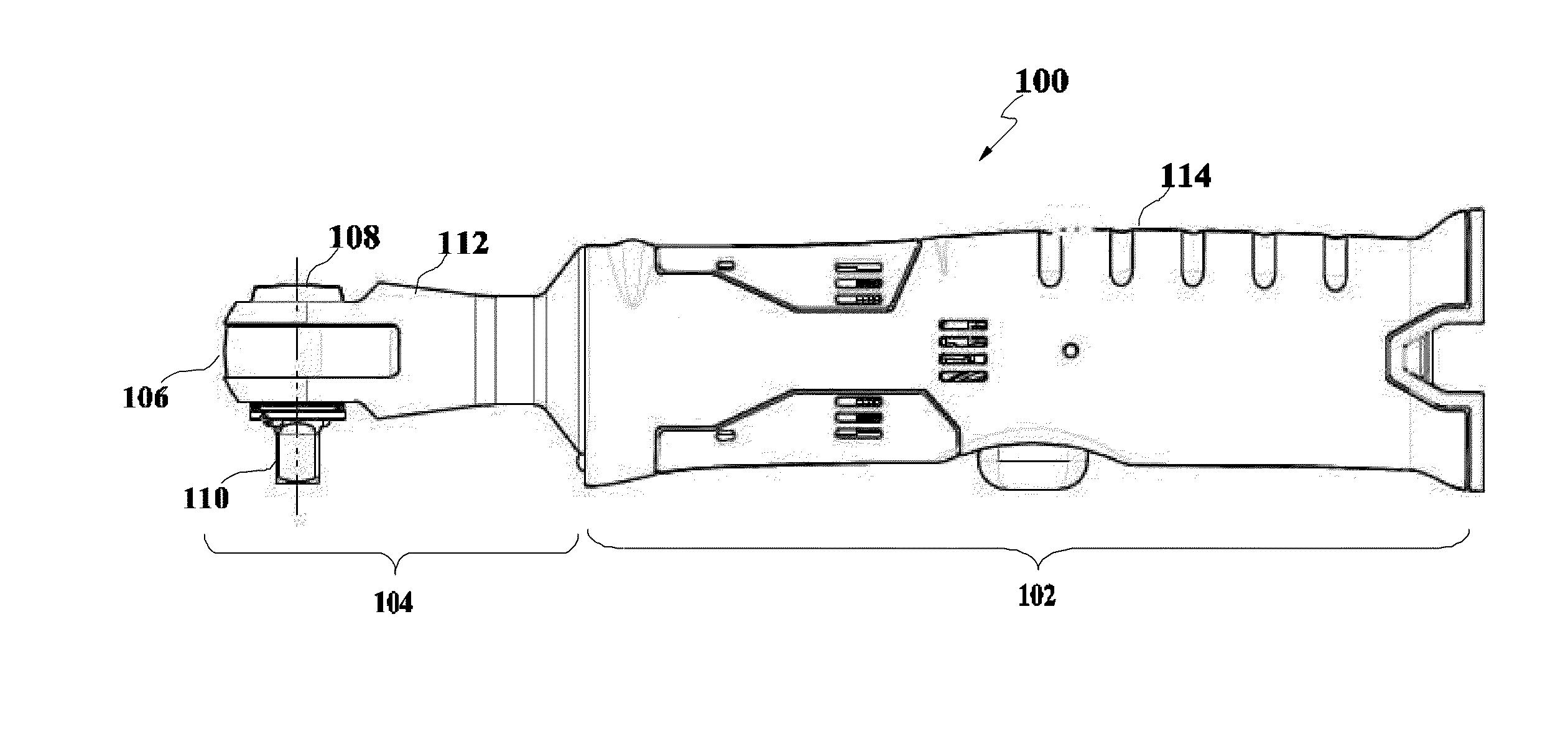 Hand Tool Head Assembly and Housing Apparatus