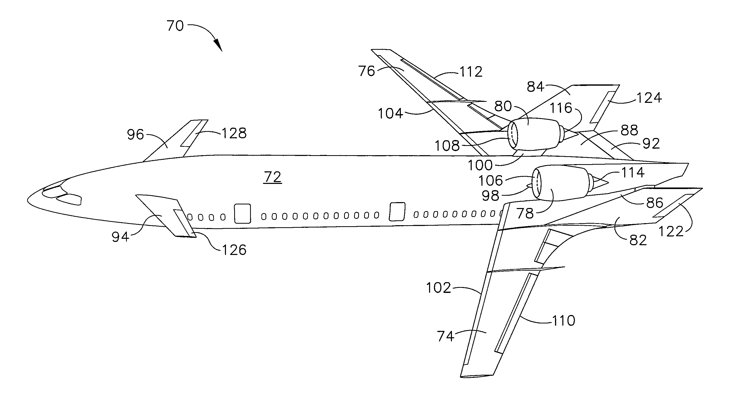 Airplane configuration