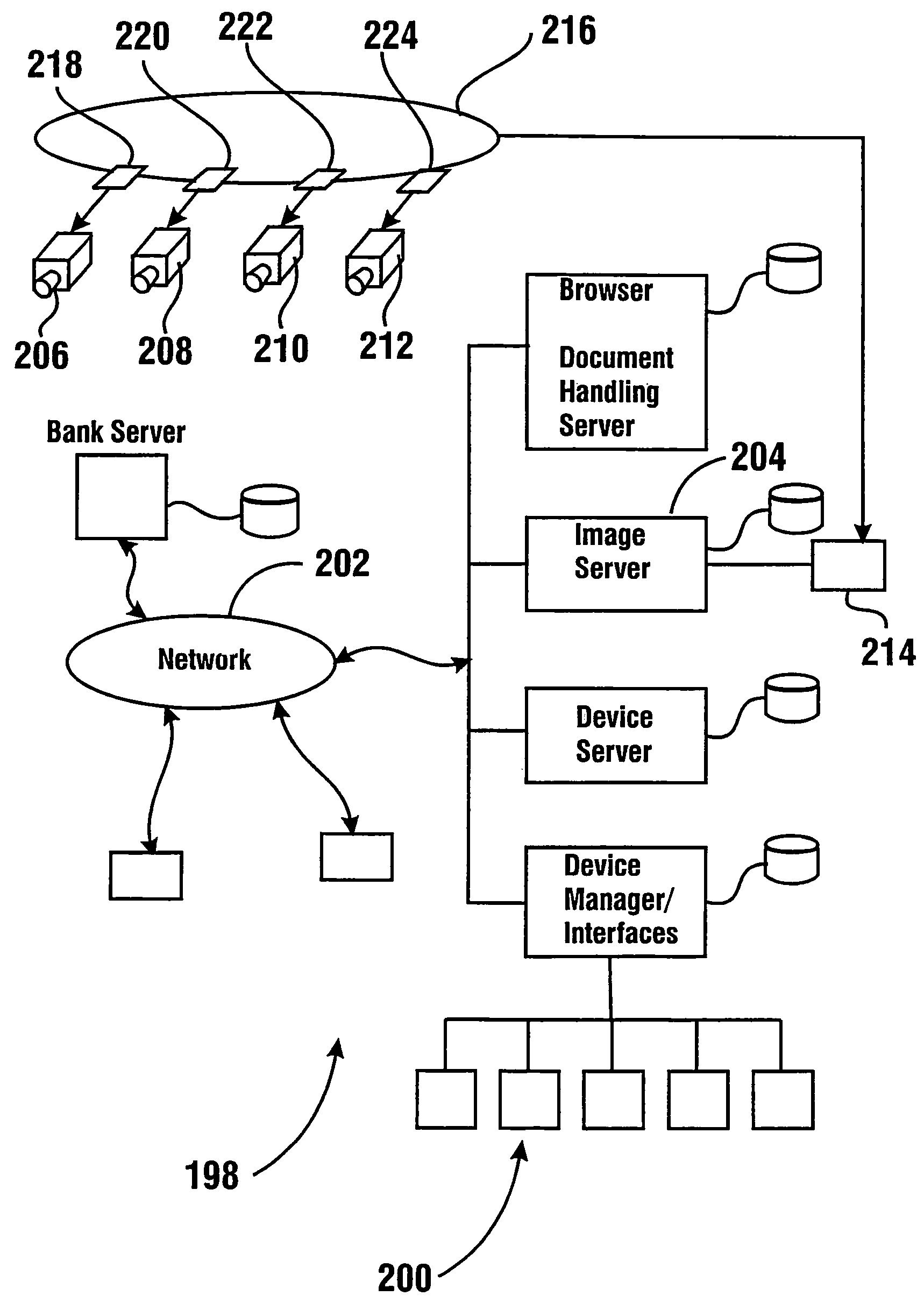 Reading of image data bearing record for comparison with stored user image in authorizing automated banking machine access