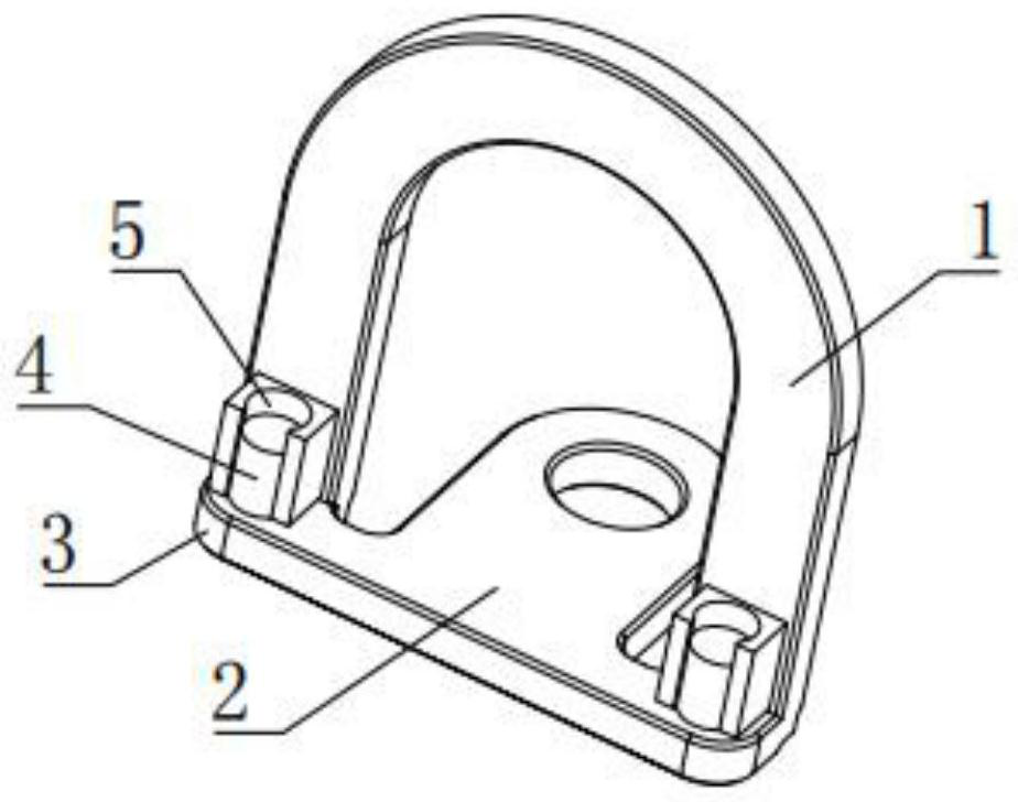 Hanging ring integrated infusion bottle forming process