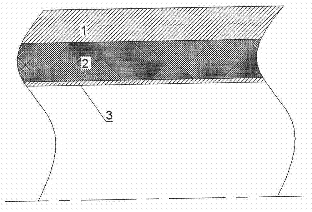 Thermal insulating layer for hot channel of hypersonic-velocity wind tunnel