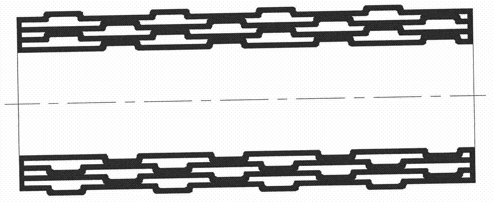 Thermal insulating layer for hot channel of hypersonic-velocity wind tunnel