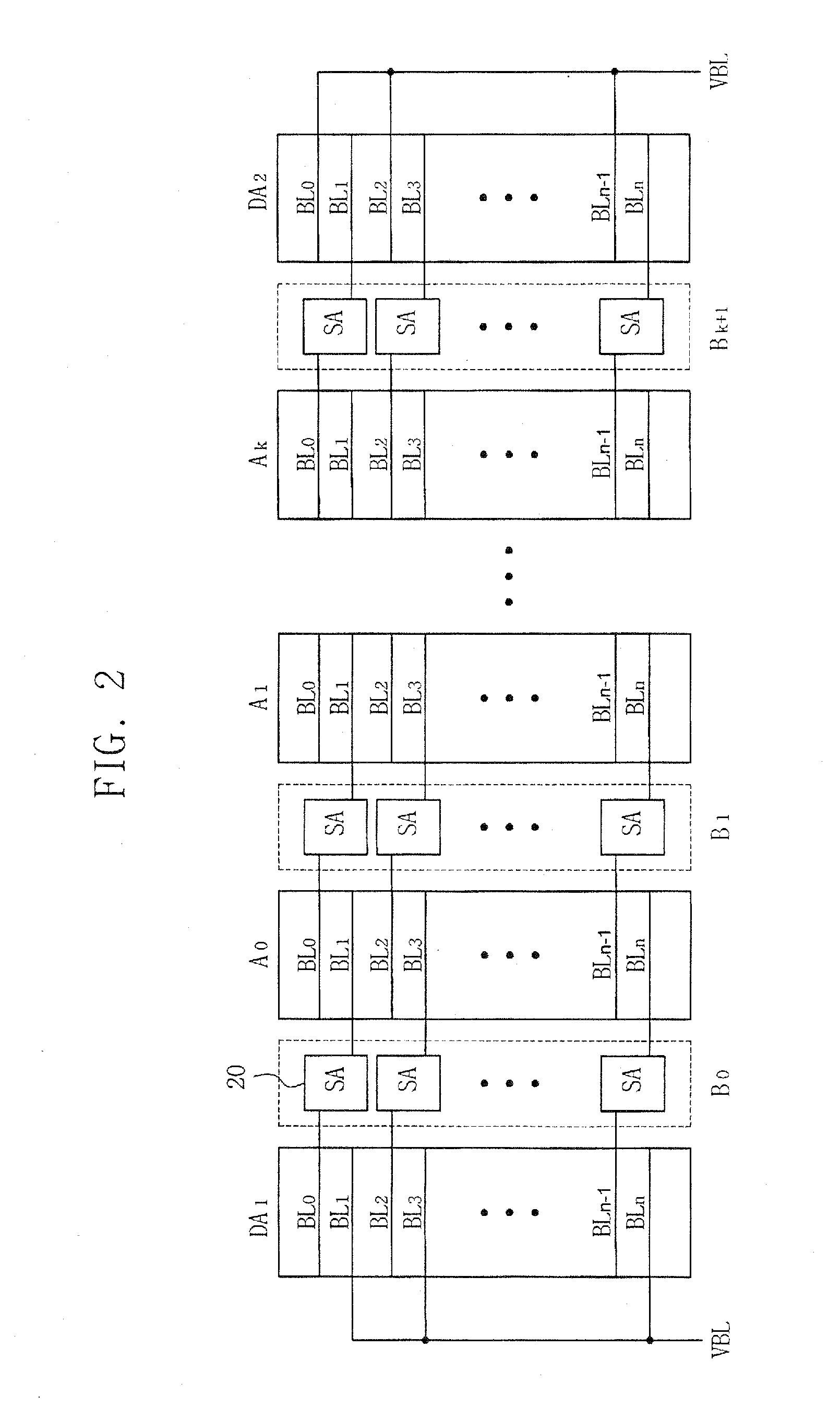 Semiconductor memory device having dummy sense amplifiers and methods of utilizing the same