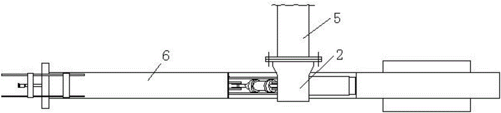 Swing type tilting device for oil cylinder driving rod mechanism