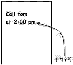 Method for quickly recording information by using mobile terminal and mobile terminal