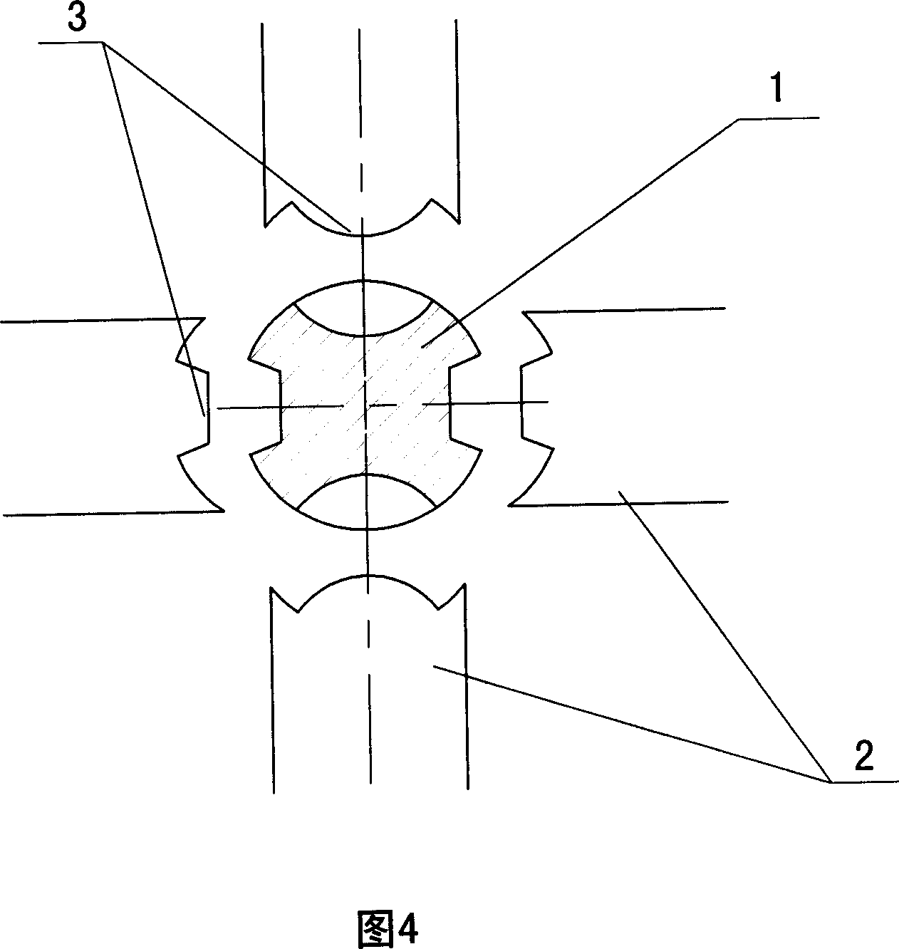 Method and device for processing electric hammer drill shank