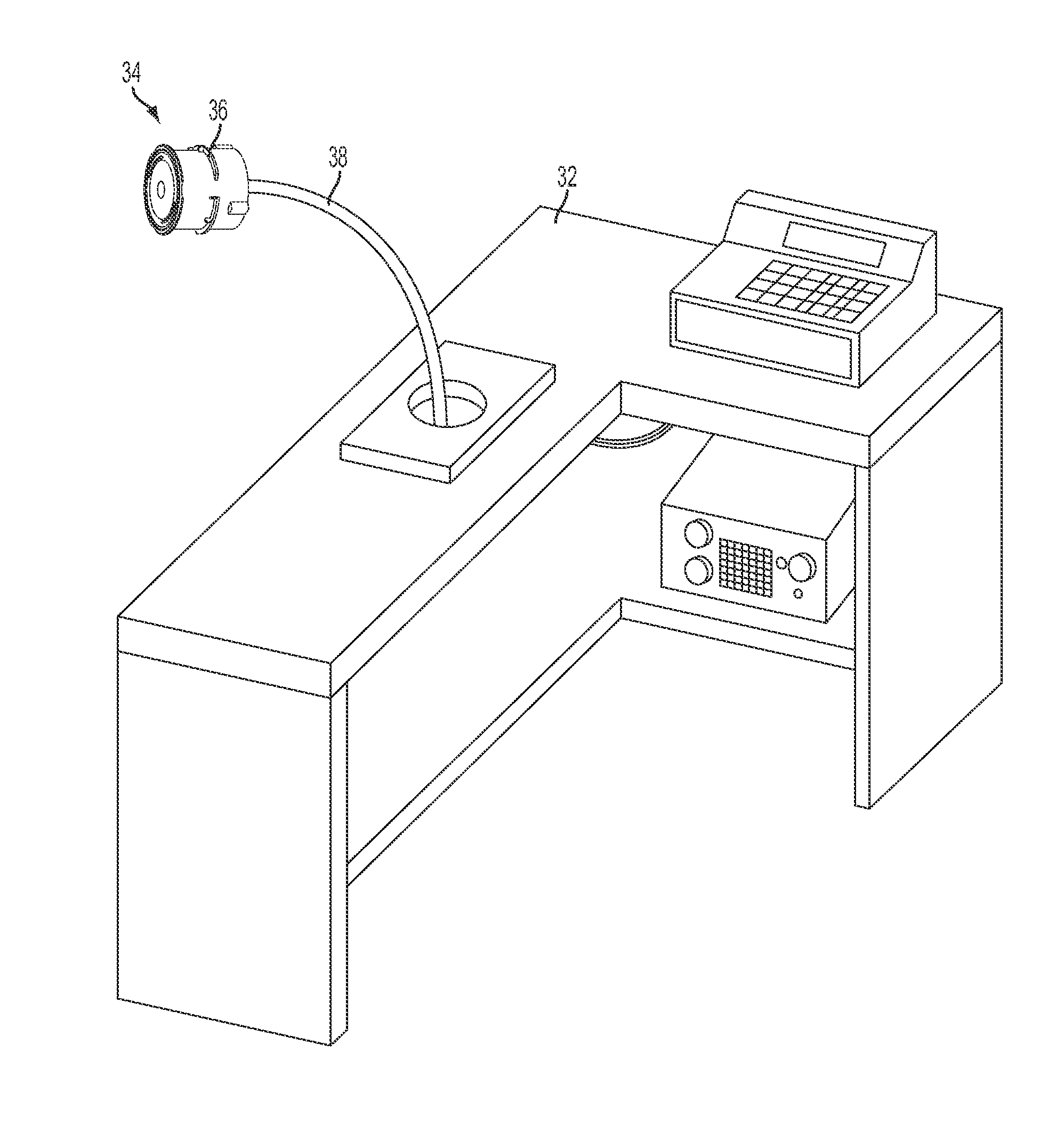 Eas tag for irregular objects