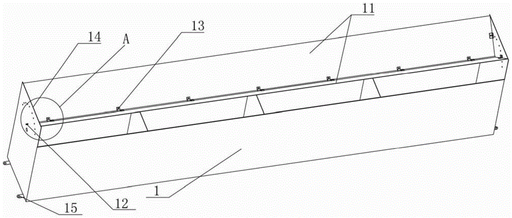 A humidification system for land-transported refrigerated containers and its implementation method