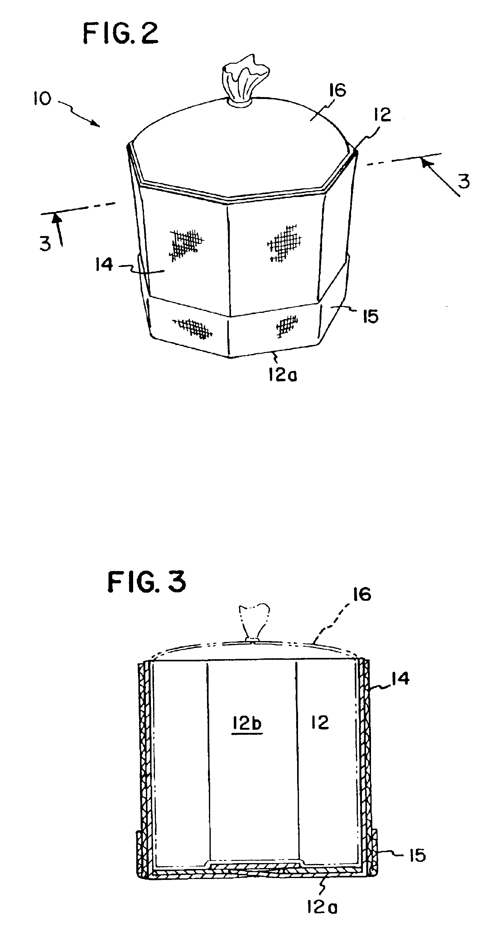 Collapsible bulk material container