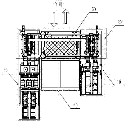 Solar silicon wafer two-in-one automatic loading and unloading equipment