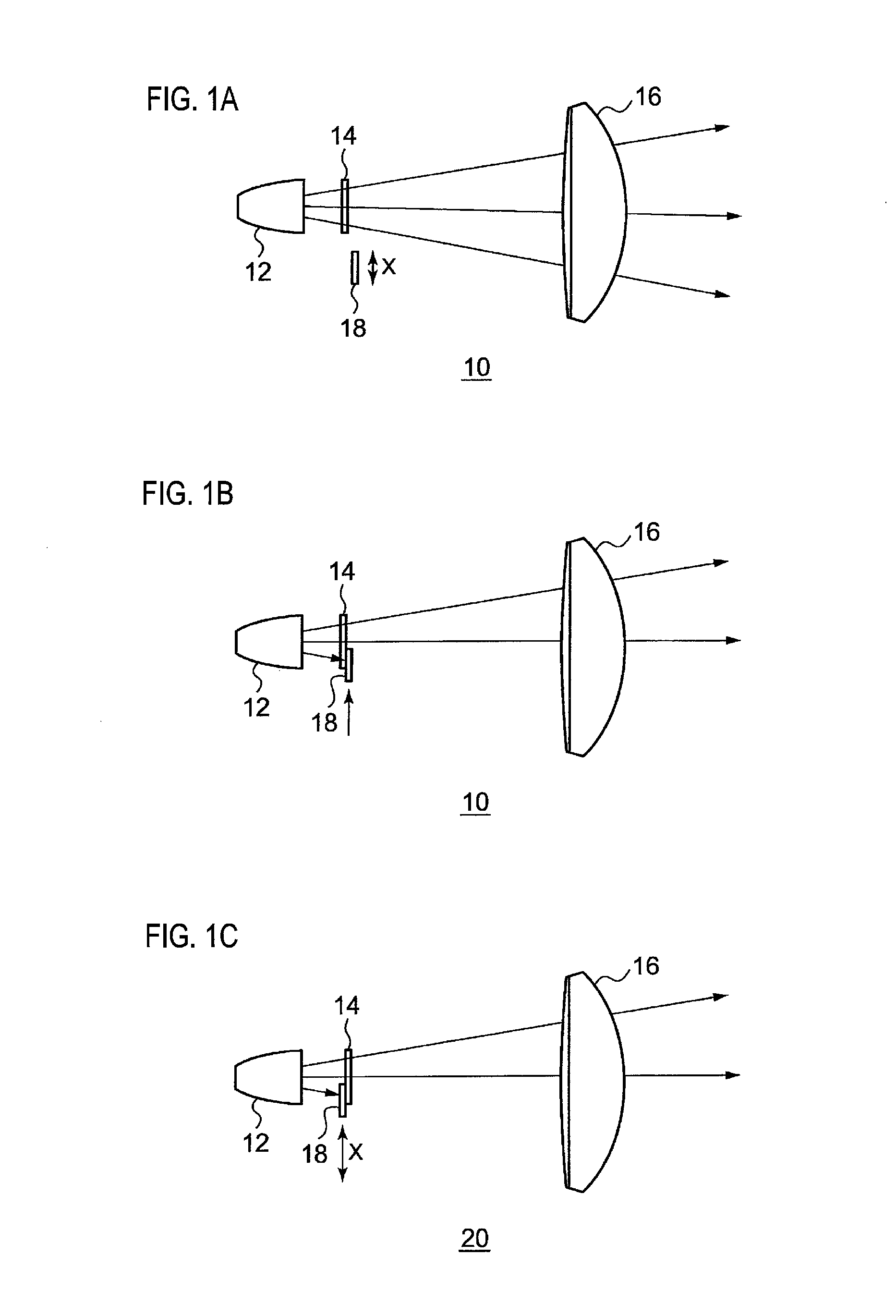 Vehicle lamp having a novel reflective distribution pattern