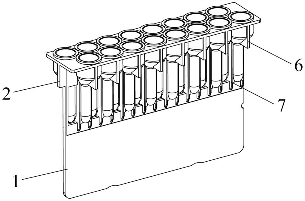 Micro-column gel card, sample adding mechanism and method