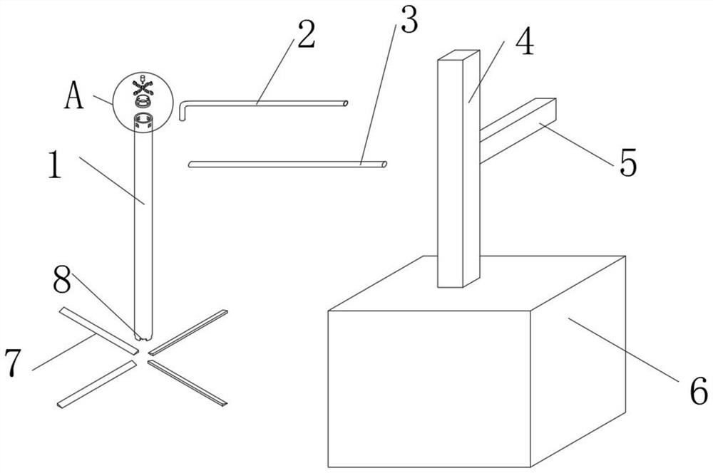 A waste slag salvage conveying device for lead paste smelting