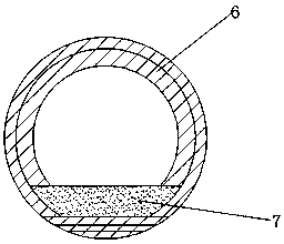 Special one-way pipe connection bypass for buried drip irrigation and preparation method