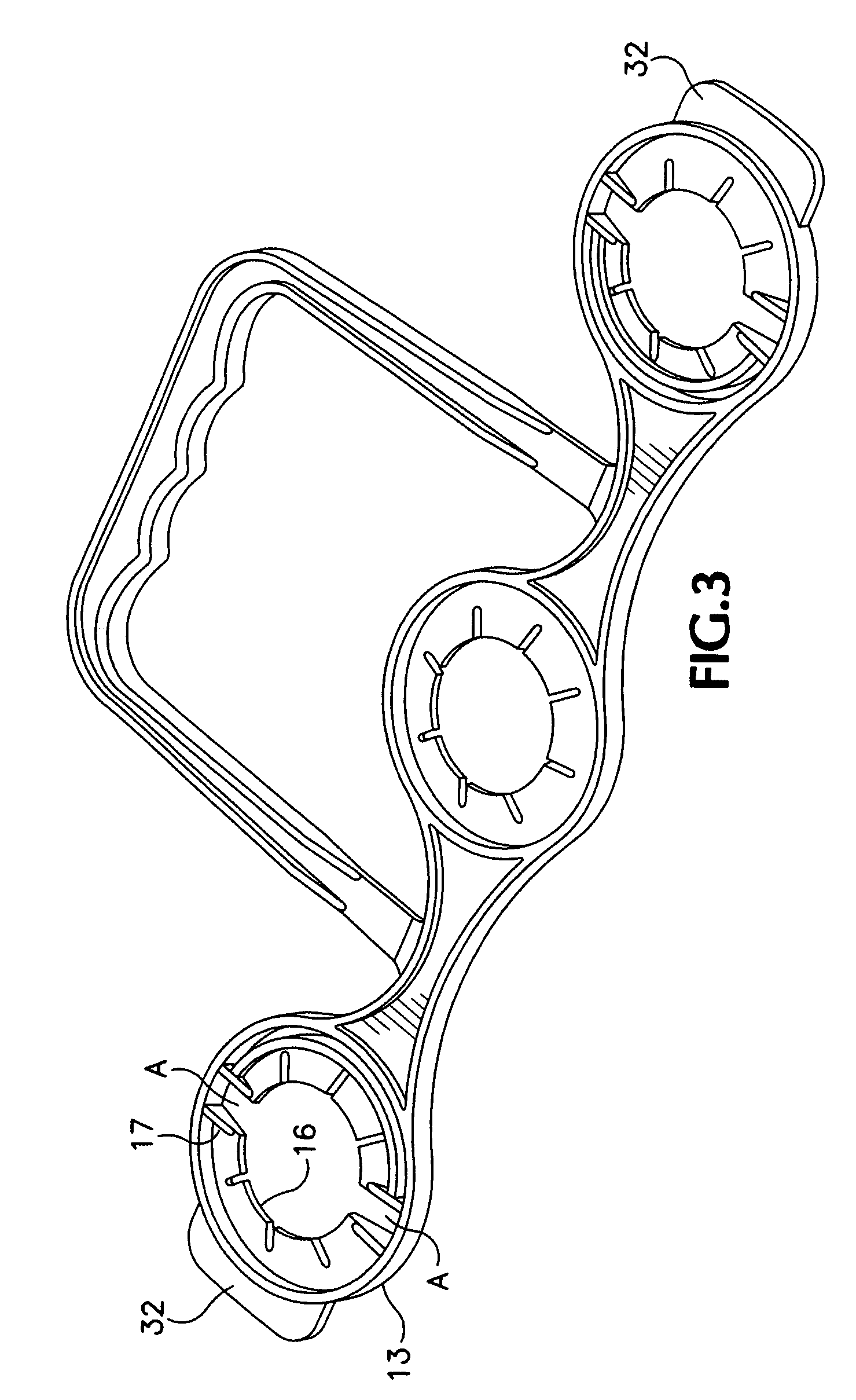 Balanced multiple container carrier