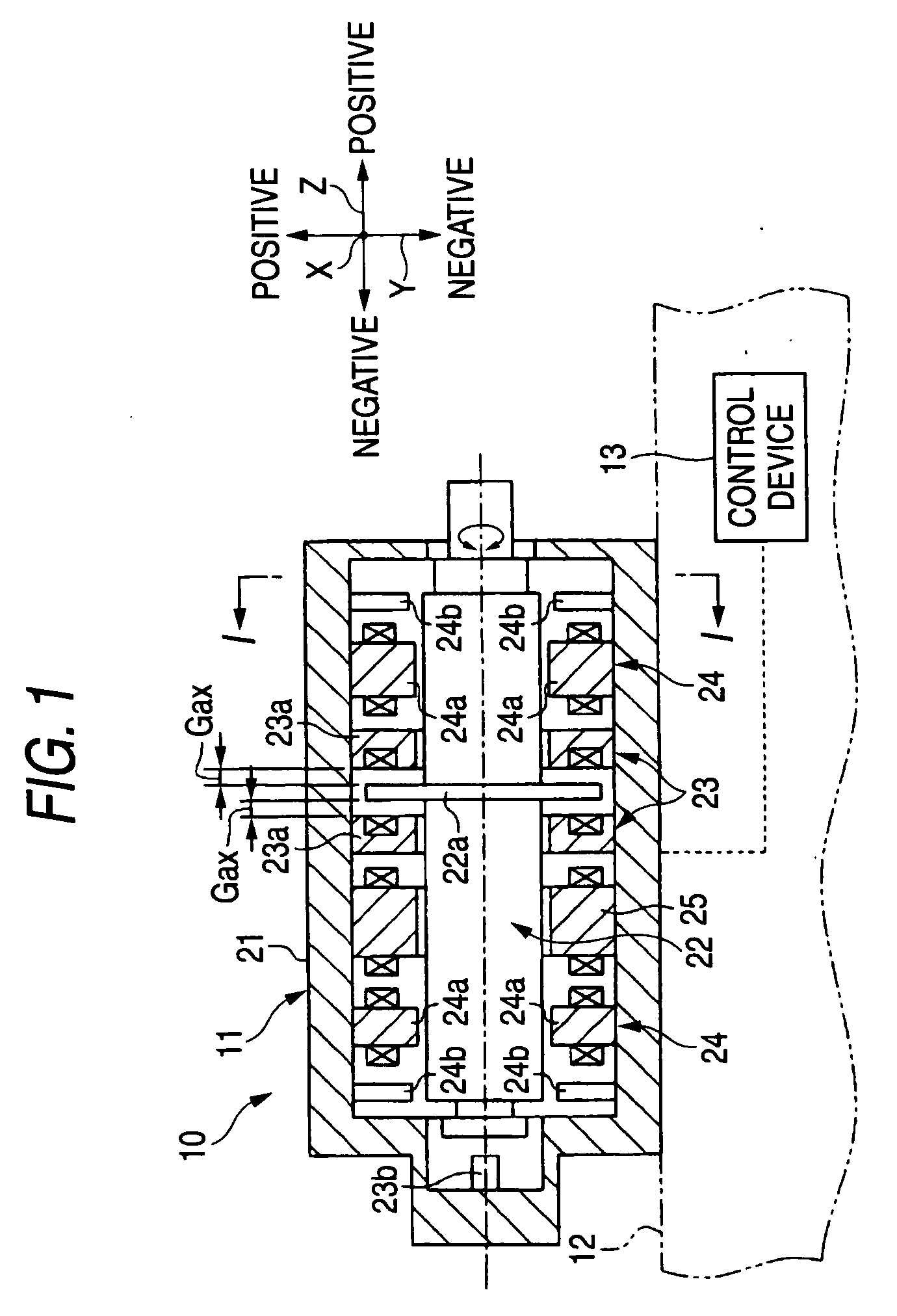 Magnetic bearing device and magnetic bearing spindle device