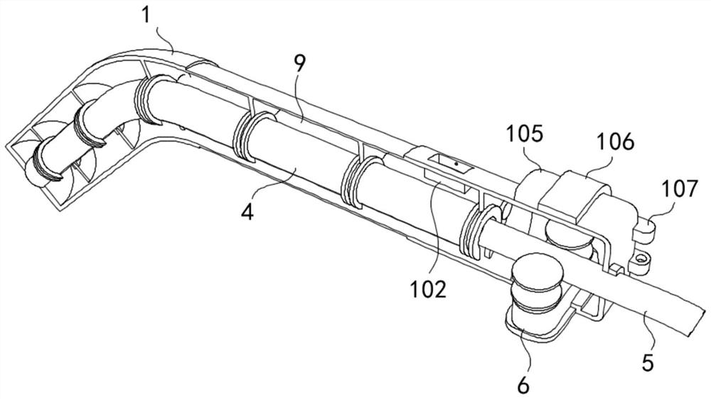 Handheld portable high-definition electronic nasopharyngeal laryngoscope