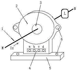 Intelligent communication power source monitoring device