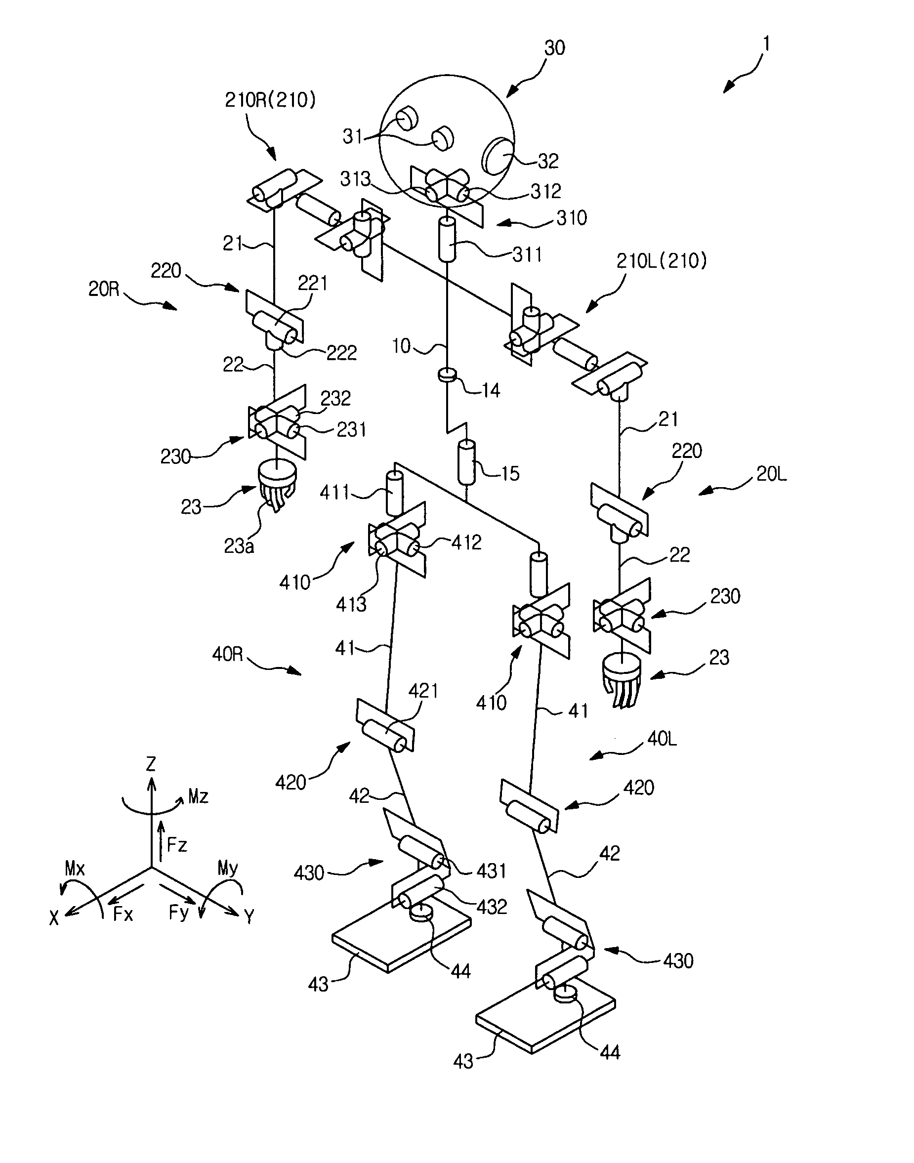 Robot joint driving apparatus and robot having the same