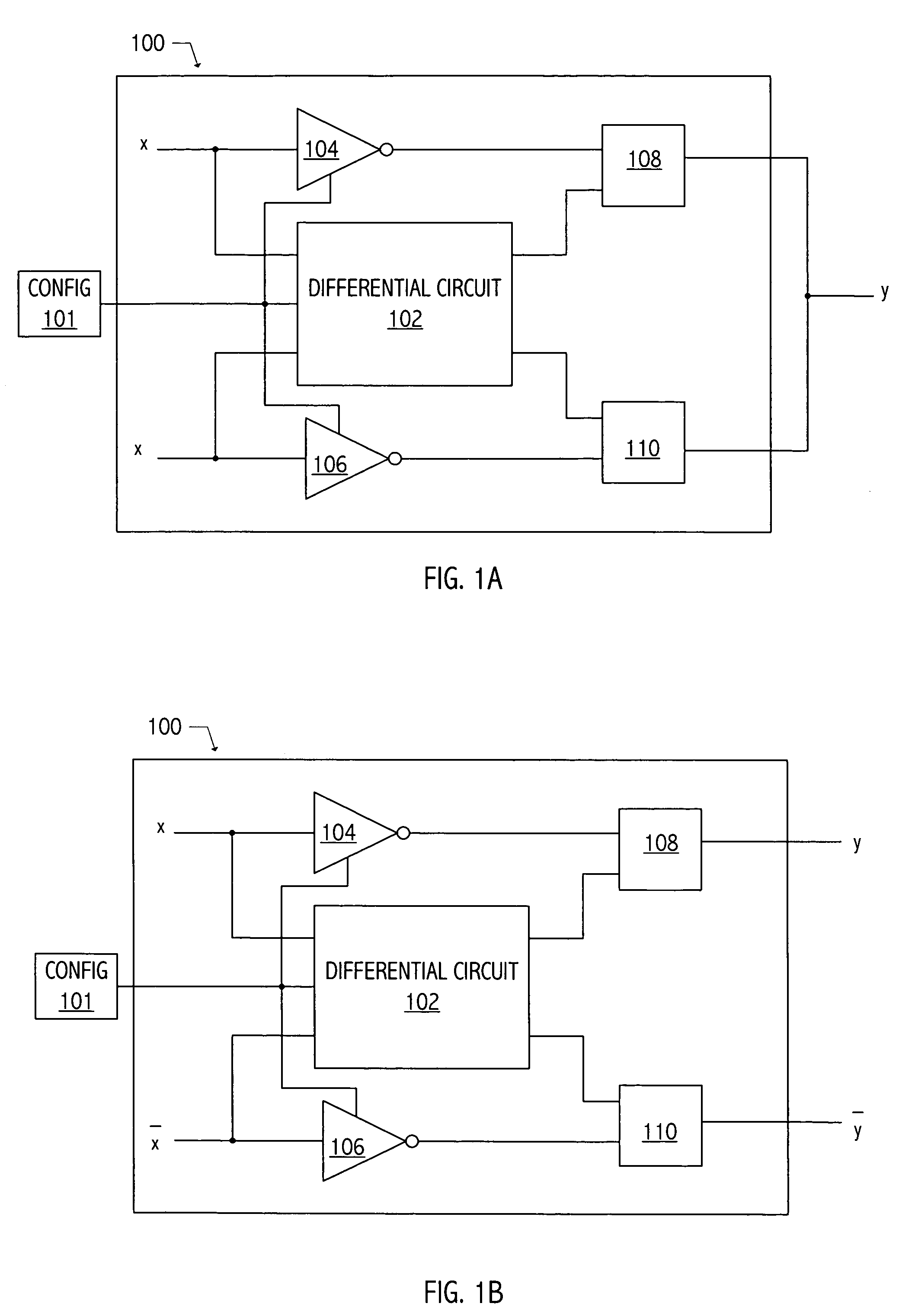 Multiple signal format output buffer