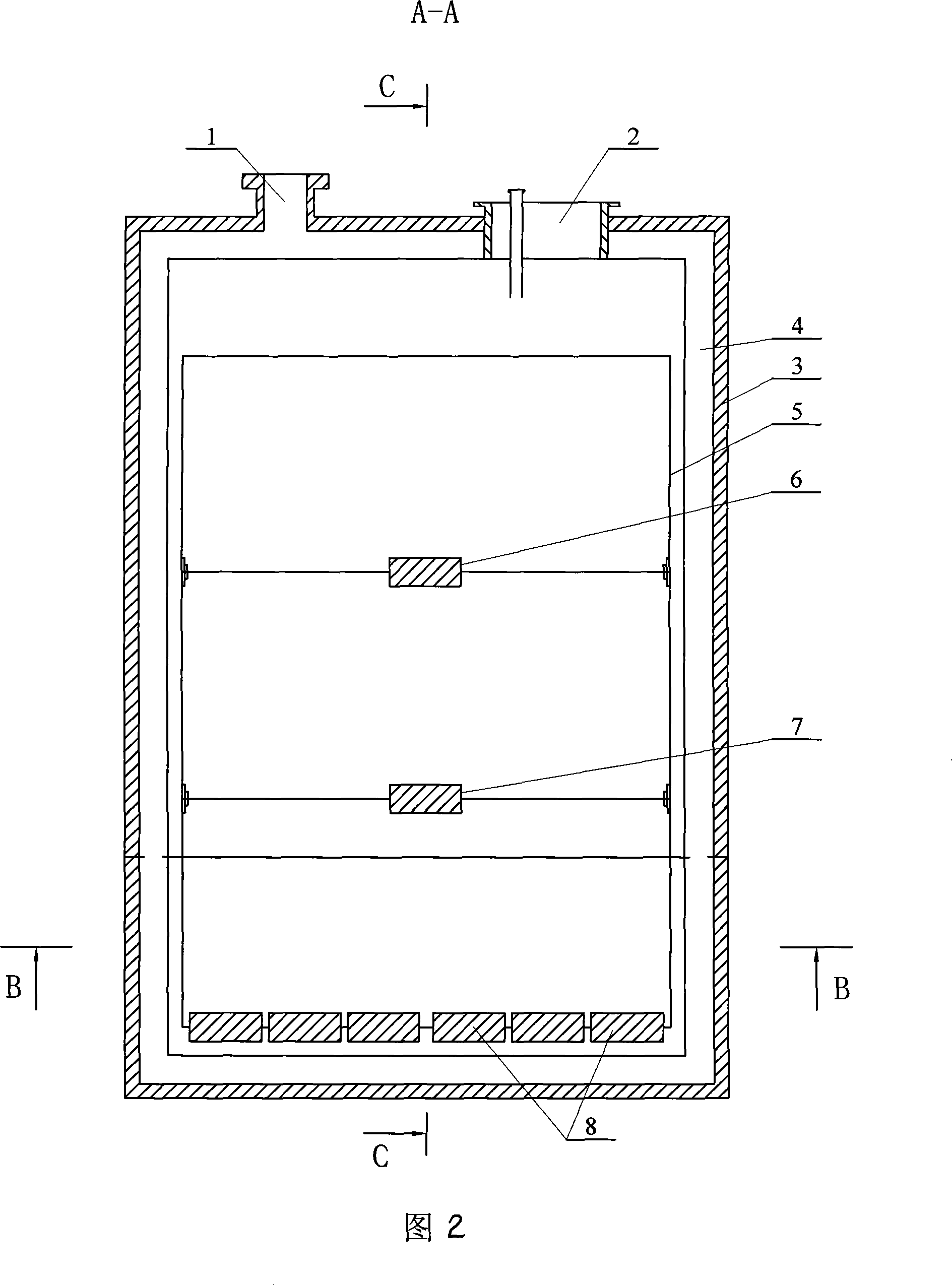 Probe of magnetocardiograph