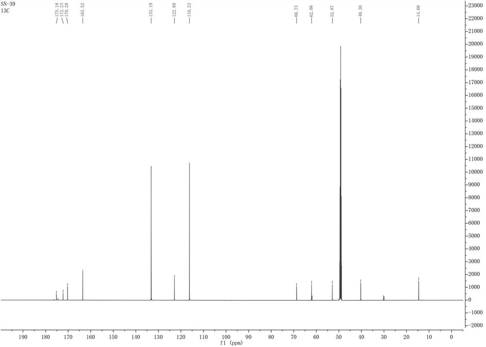 Oxygen-containing benzoic acid in purslane as well as extraction and separation method and application thereof