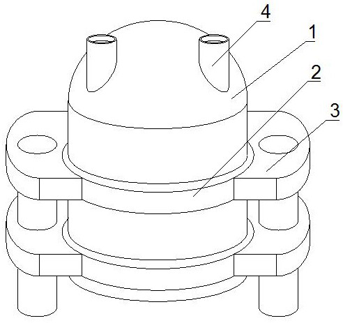 Esterification reaction esterification kettle for producing DOP