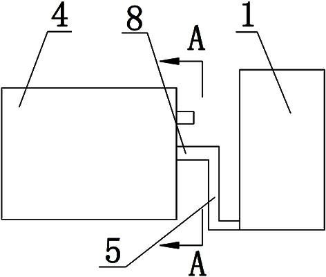 Natural gas hydrate generating device capable of being quickly disassembled for sampling