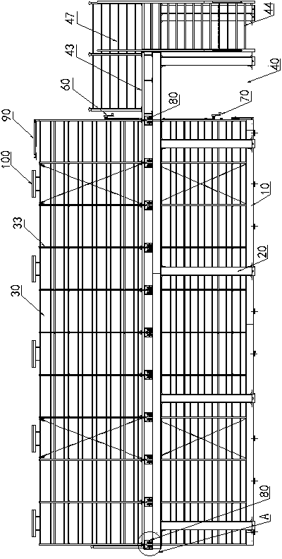 Bi-layer compact rack