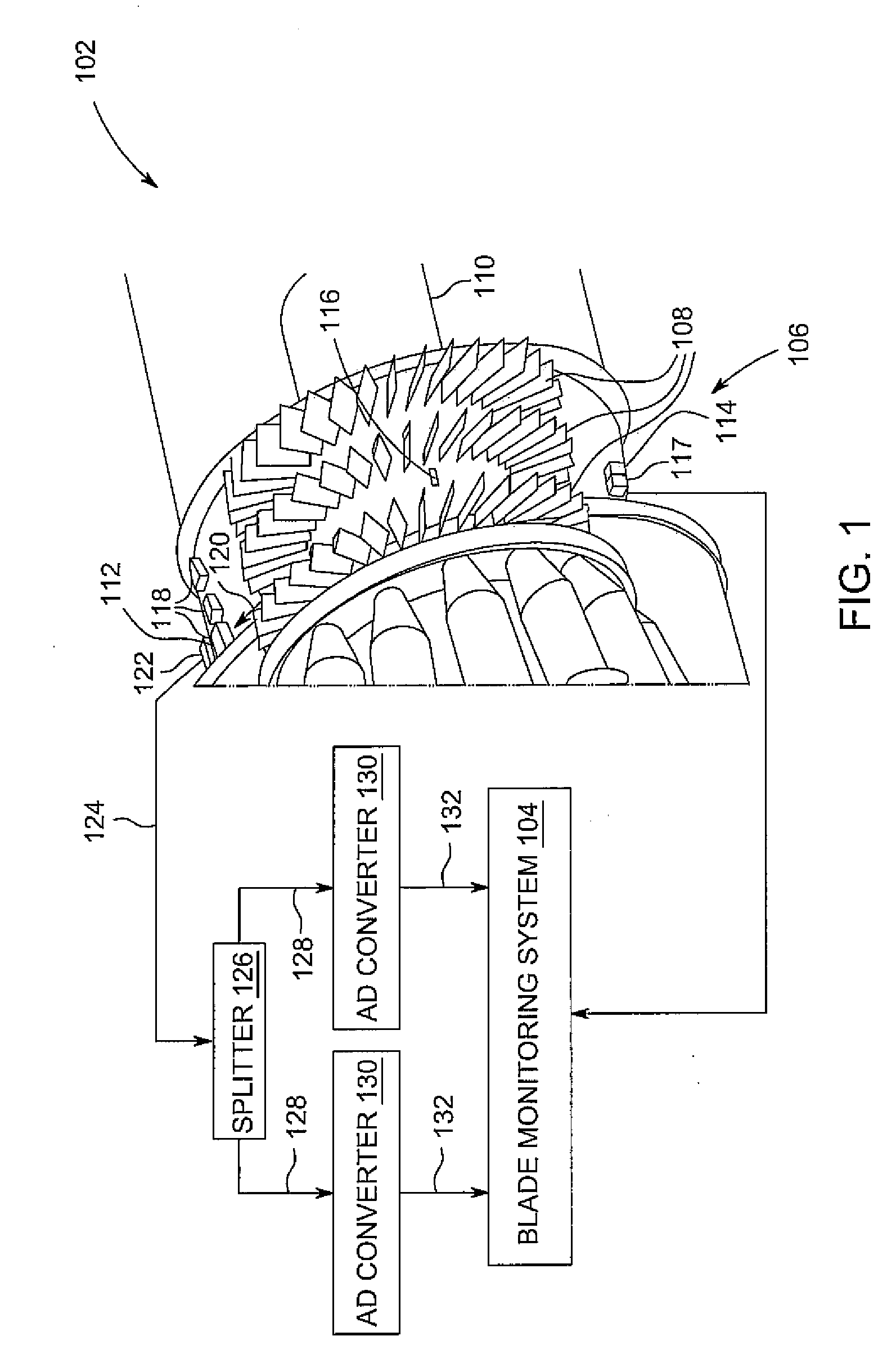 Blade monitoring system