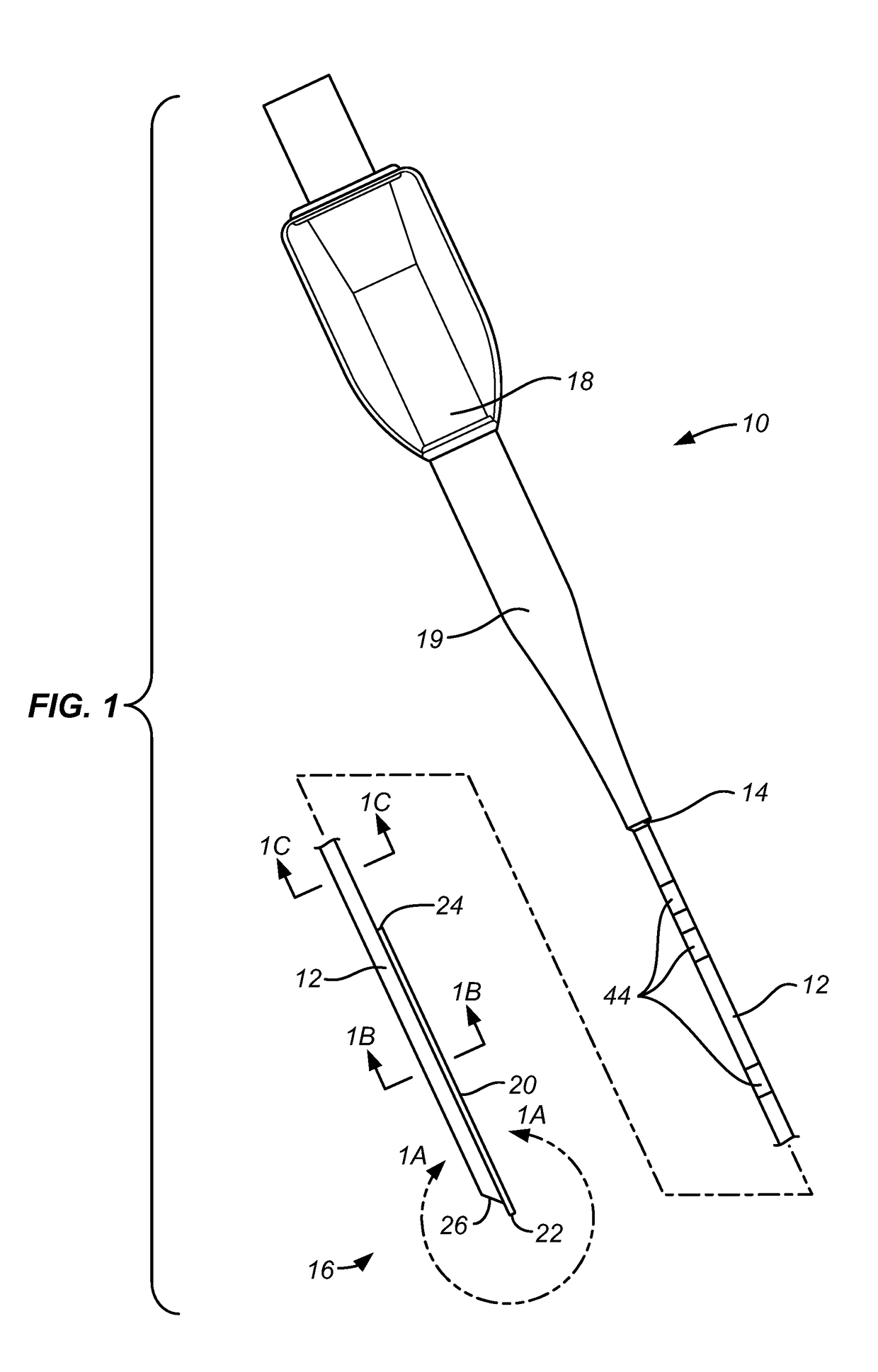 Dual lumen hypotube catheter