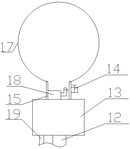 A system for periodically clean overhead lines