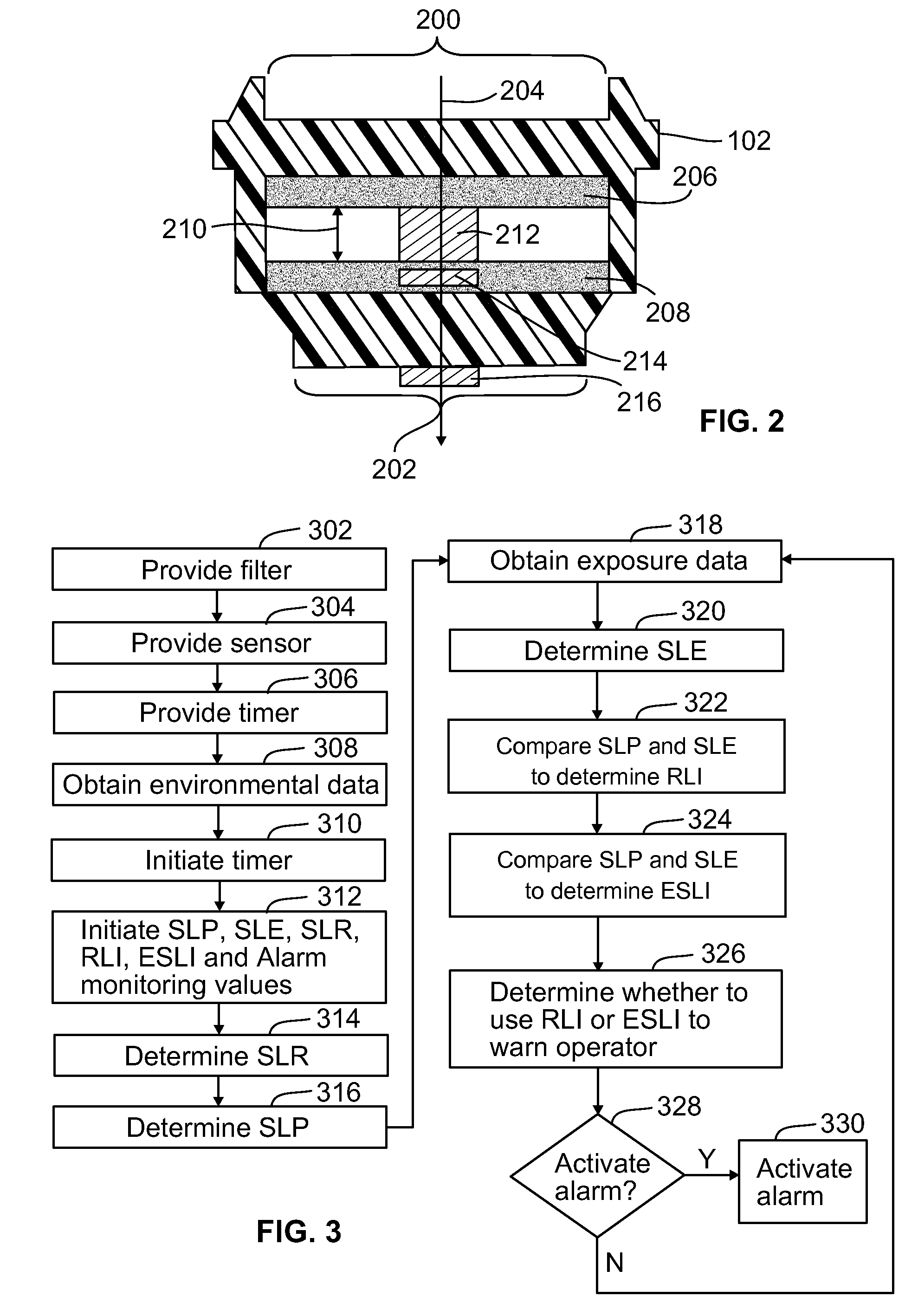 Systems and methods for determining filter service lives