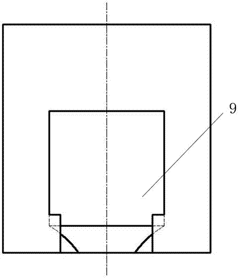 Corrosion test loading device and test method for short transverse direction of metal plate