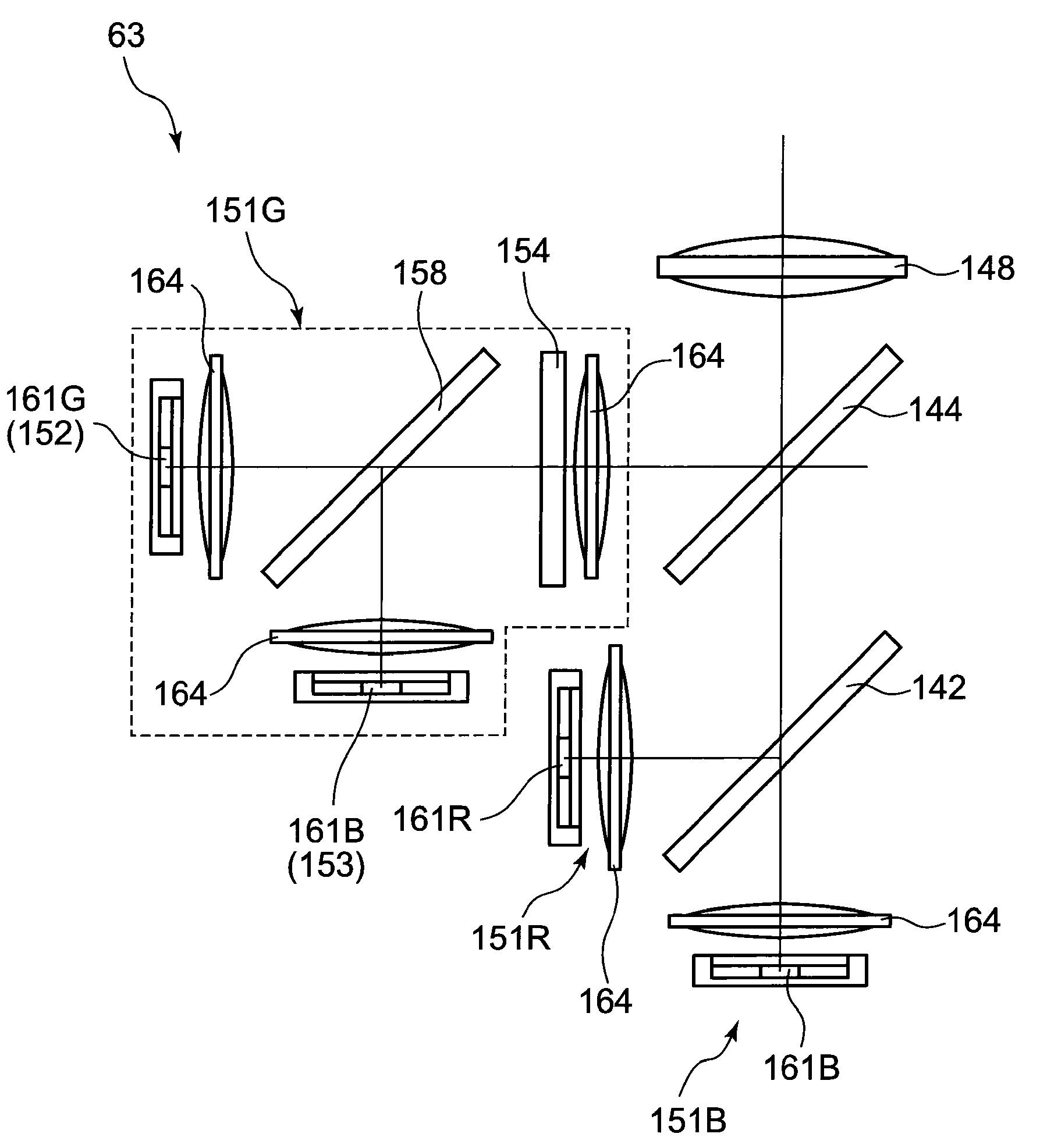 Light source unit and projector