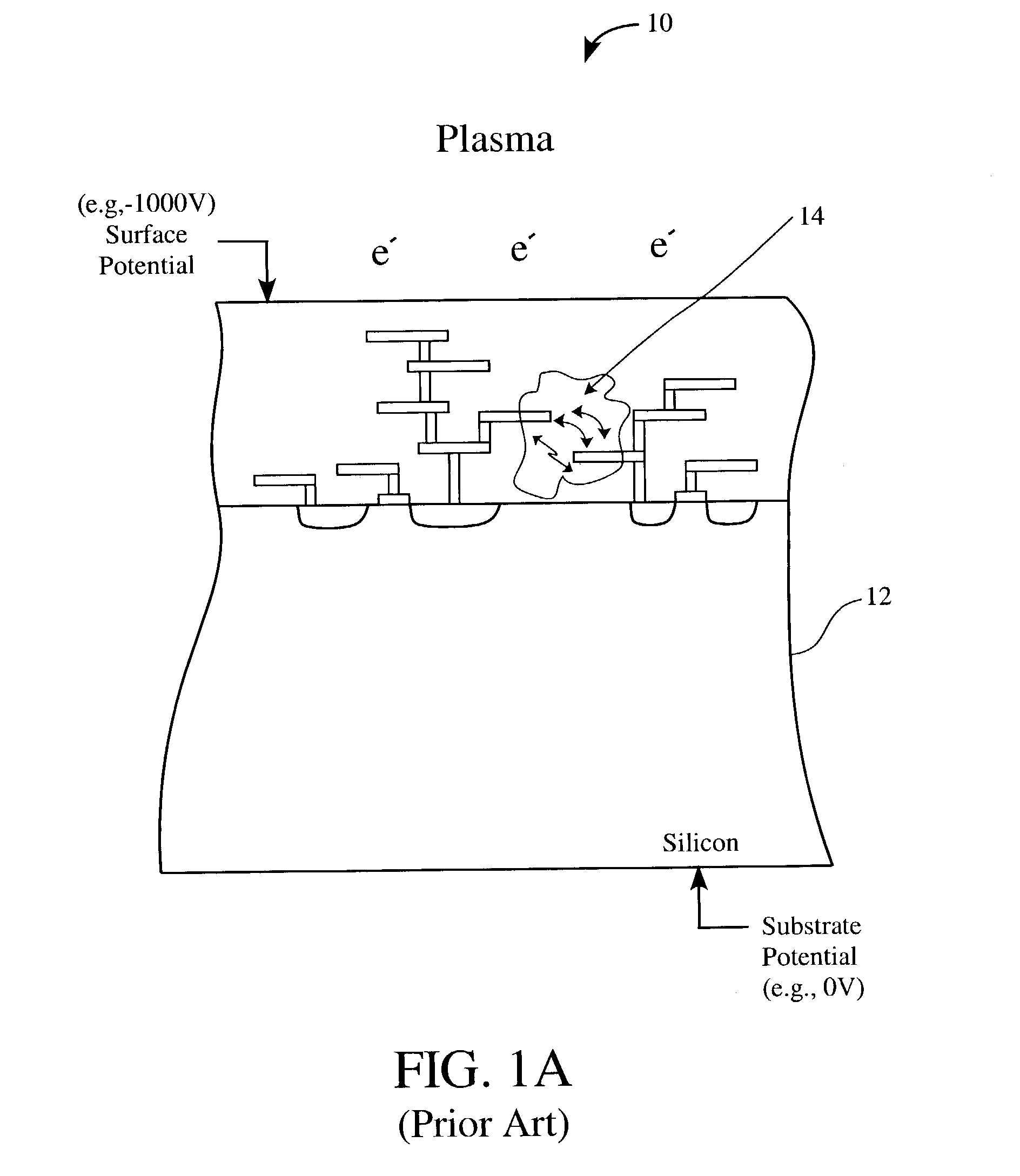 Method for reducing wafer arcing