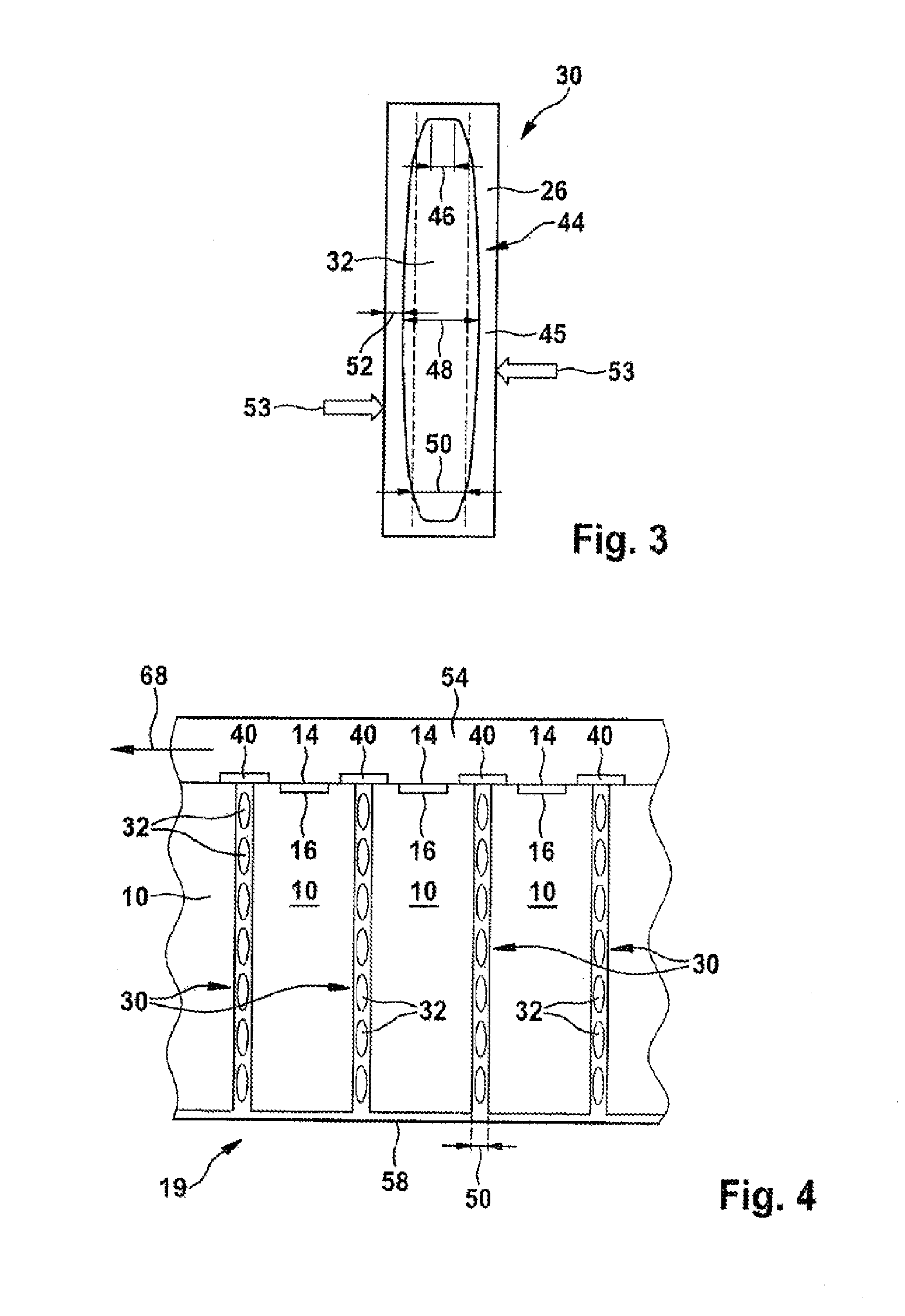 Battery pack with air-type cooling