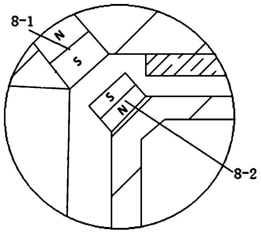 Double-stator driven power unit integrated spiral mixed-flow type water jet propulsion pump