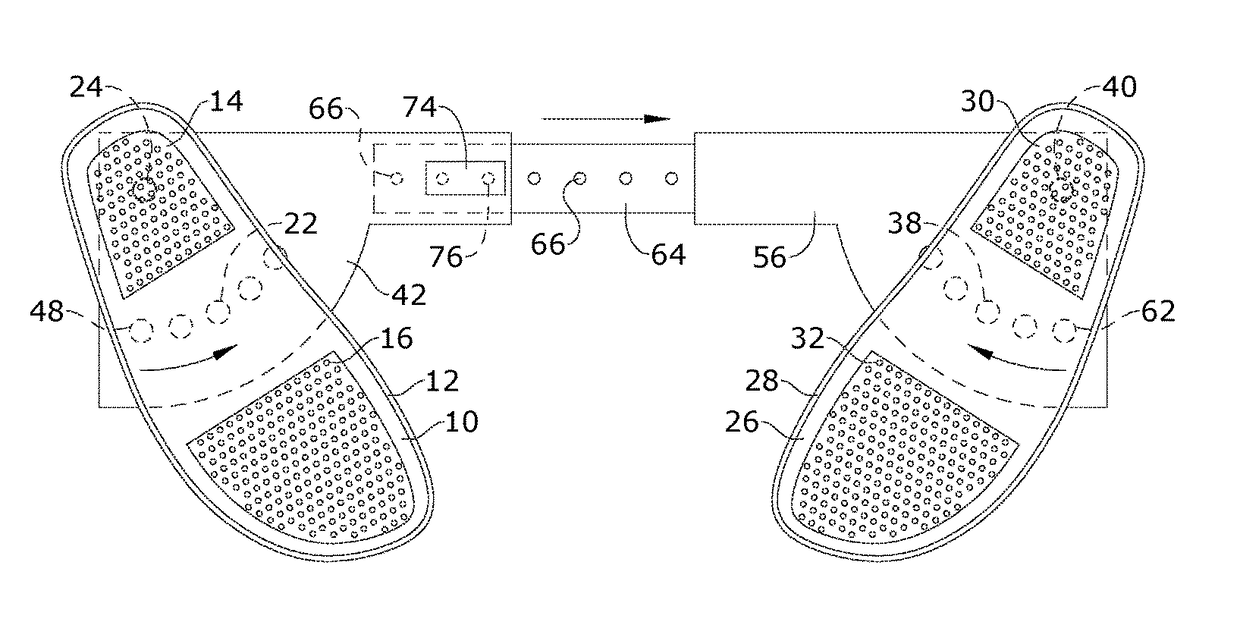 Muscle stretching device