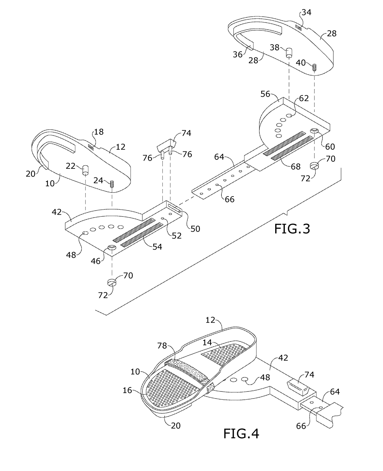 Muscle stretching device