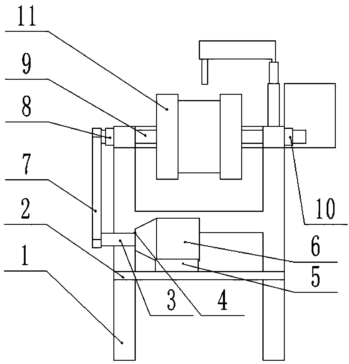 A kind of assembly device of medical glass slide