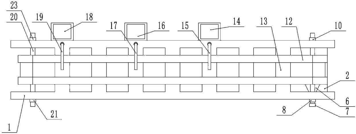 A kind of assembly device of medical glass slide