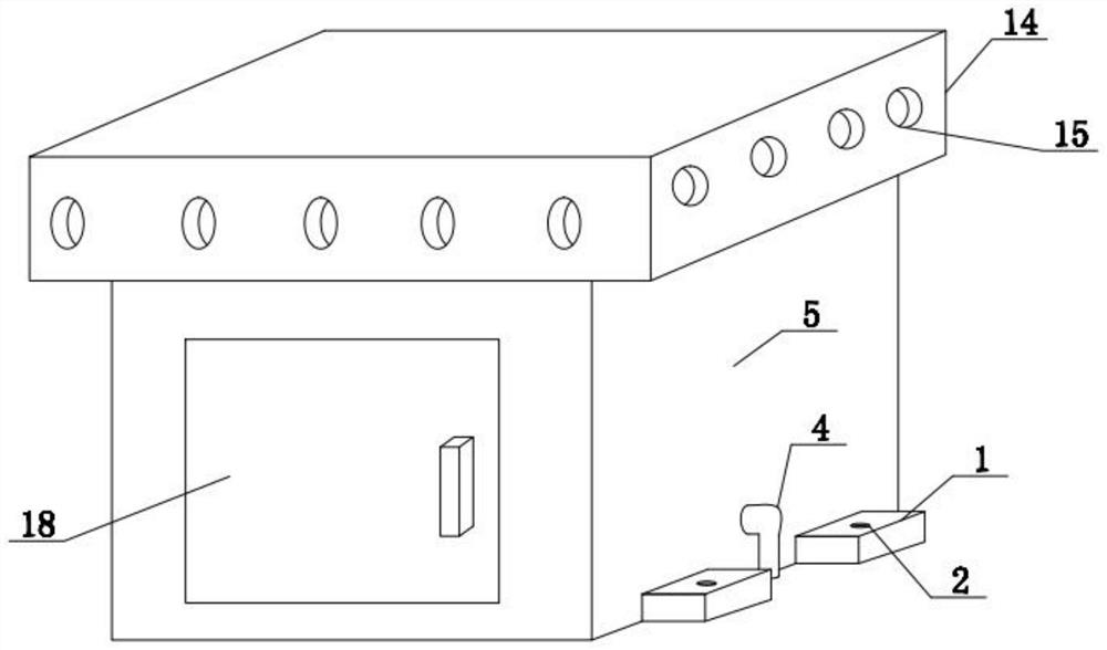 Electromechanical engineering cable transfer box