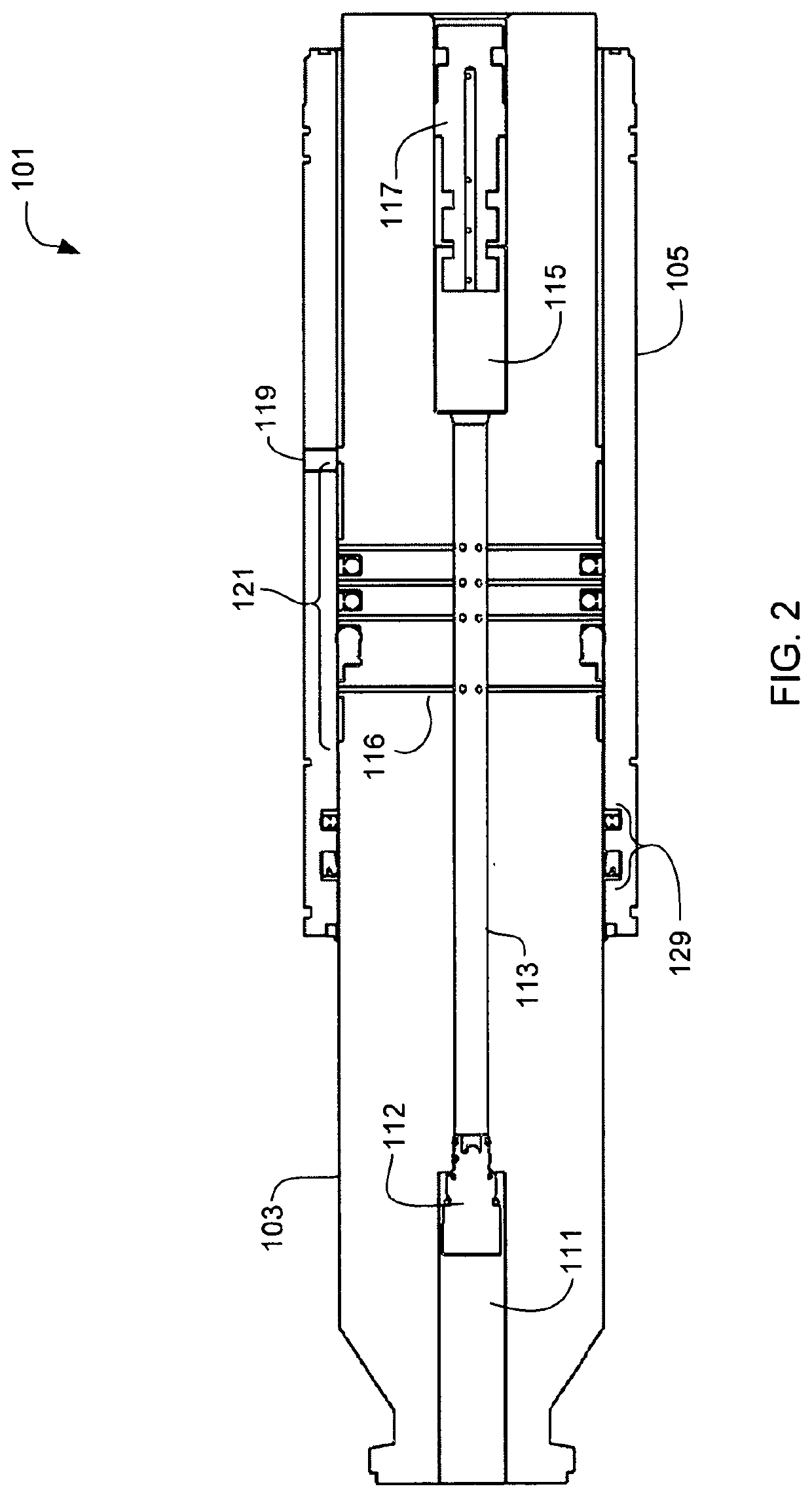 Sealing system pump piston