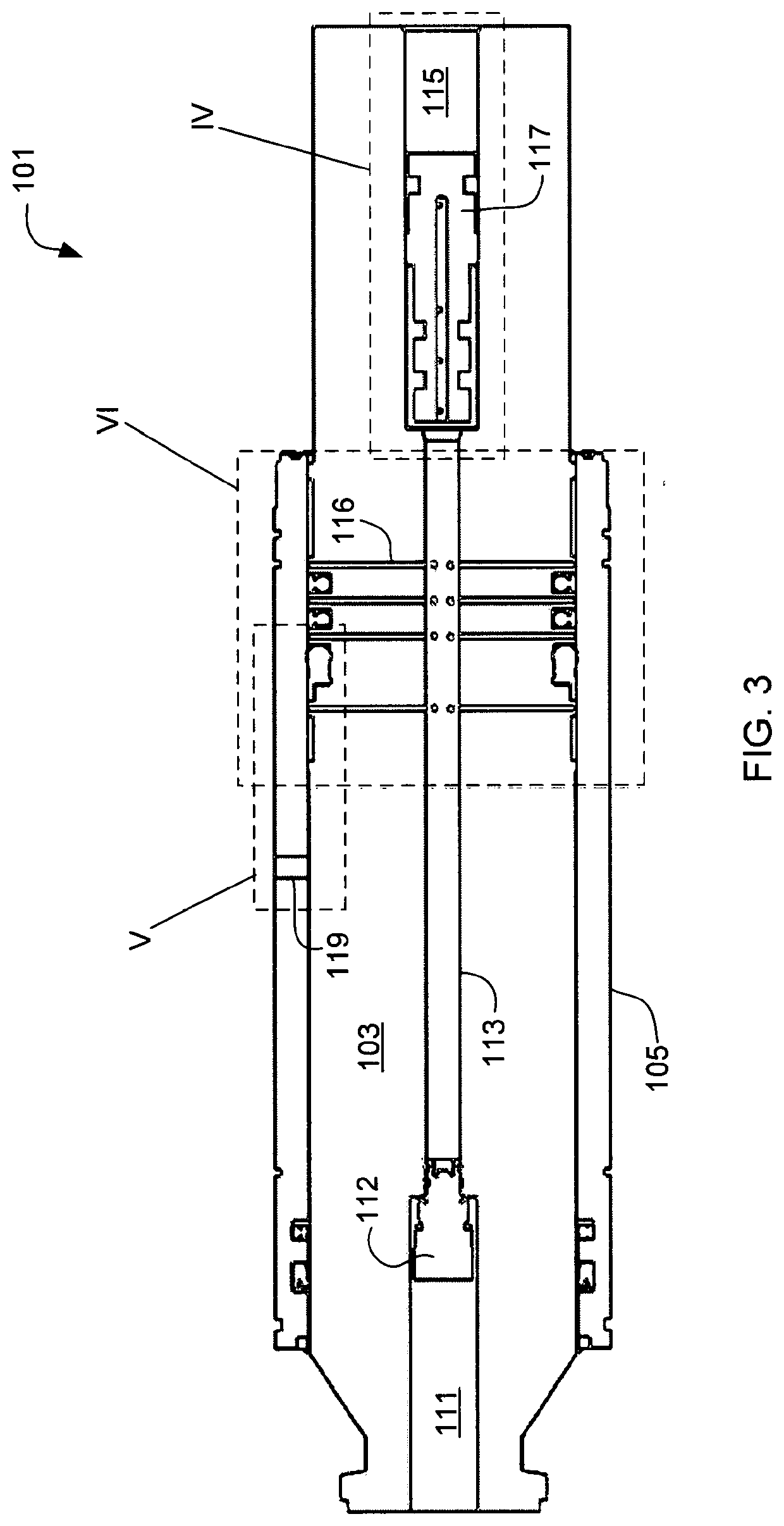 Sealing system pump piston