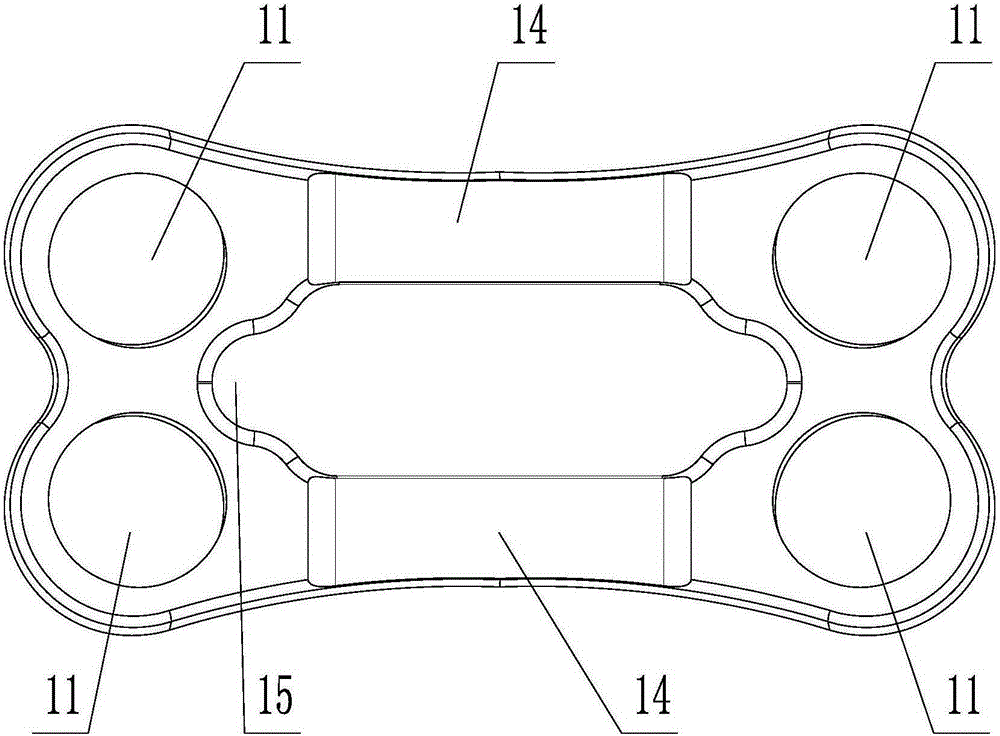 Self-locking integrated anterior cervical board