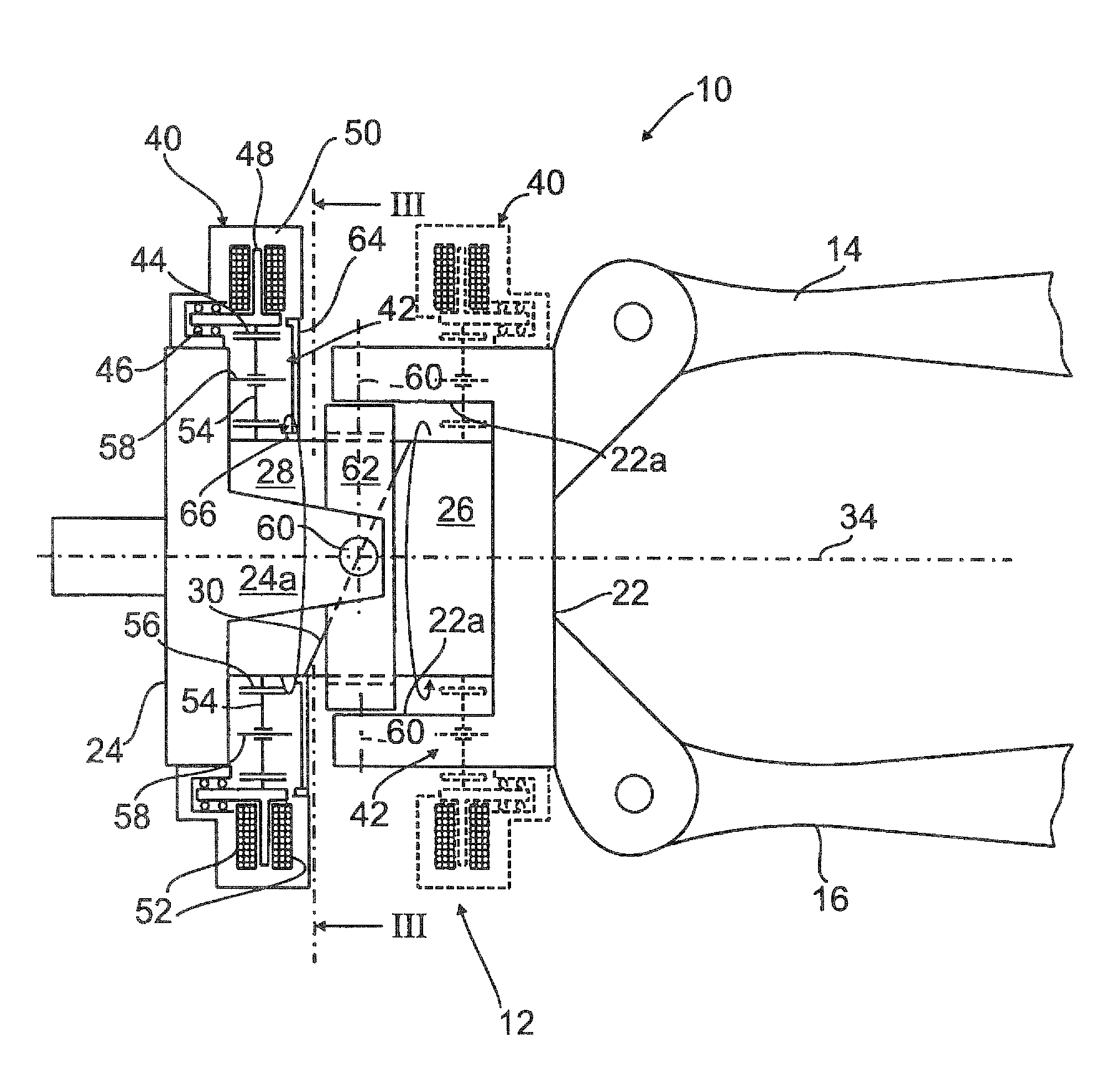 Device for adjusting camber and/or toe