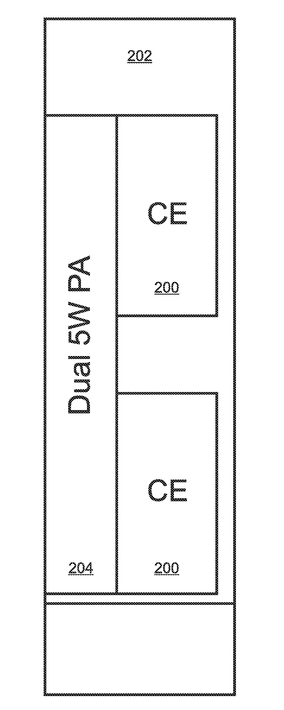 Compact dual transceiver module for a software defined tactical radio