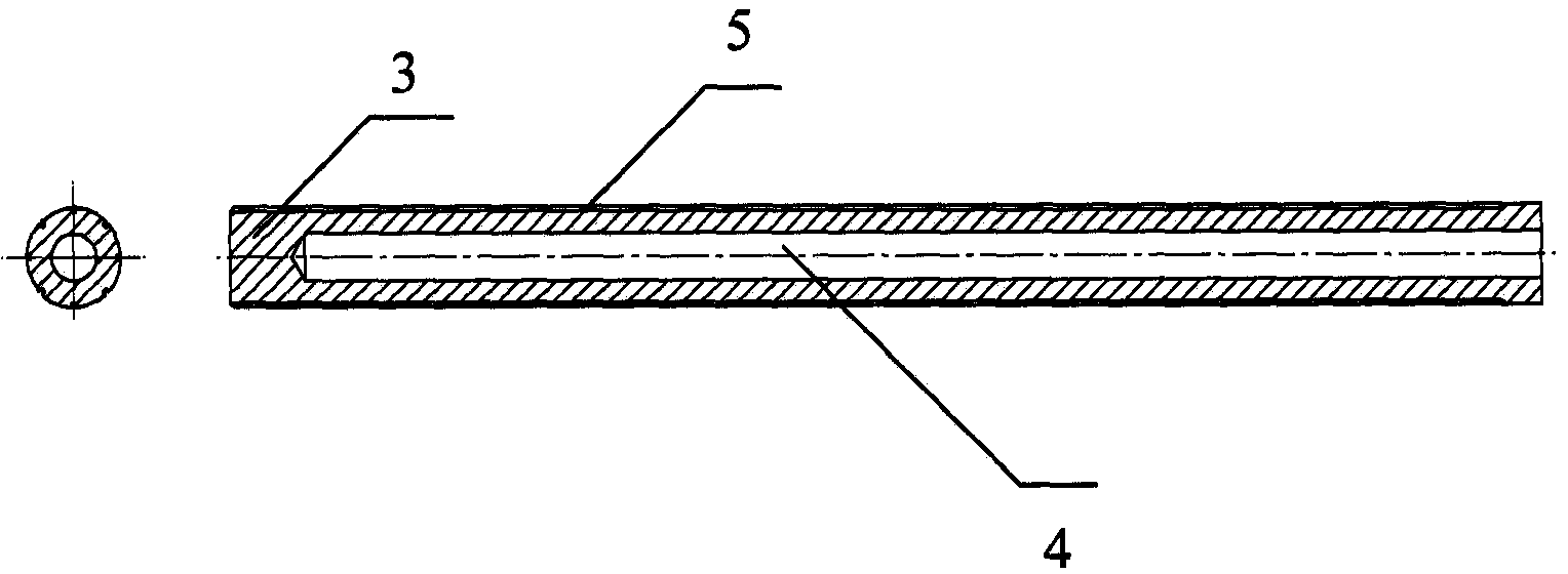 Assembly method of stainless steel tube shell and capillary core in a loop heat pipe evaporator