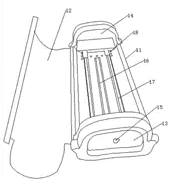 Laser ranging sensor protection cover and laser range finder